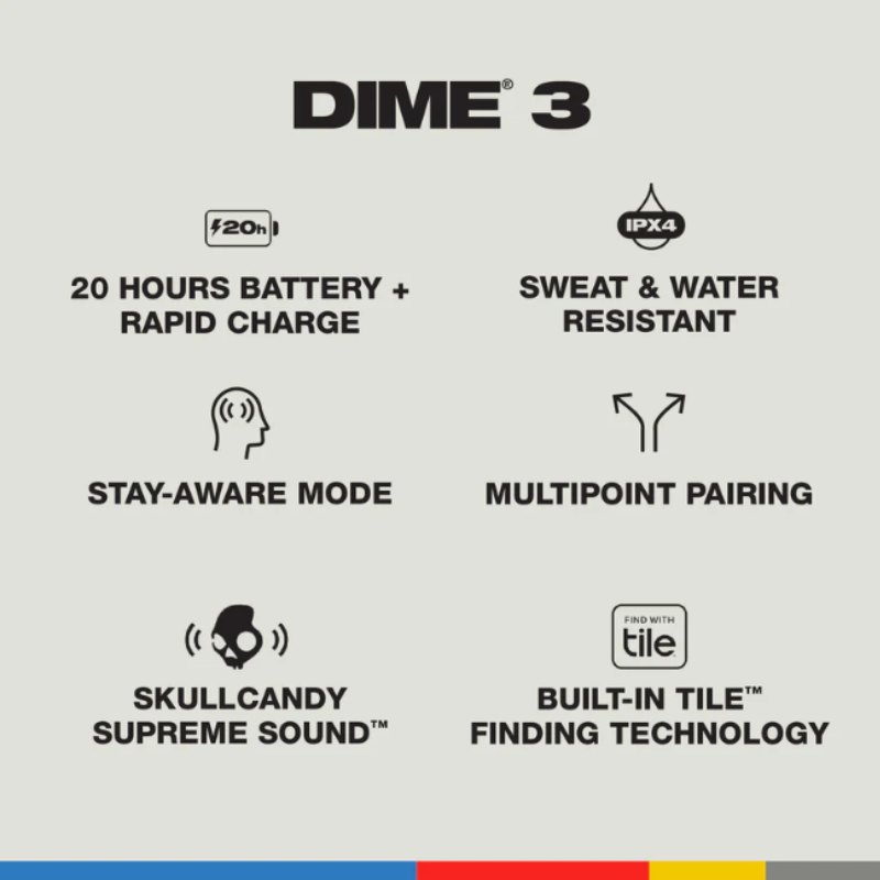 Dime™ 3 True Wireless Earbuds