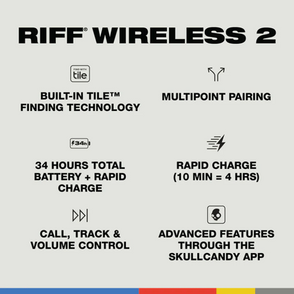 Riff® Wireless 2 Wireless Headphones