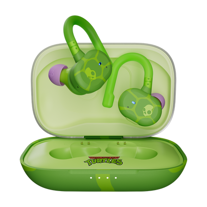 TMNT Push Active True Wireless Sport Earbuds VOICE CONTROL